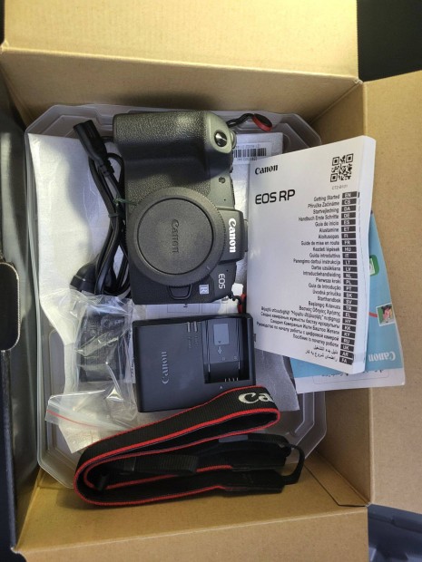 Canon RP, 2027.07-ig Media Markt garancia, Fullframe f�nyk�pez� elad�!