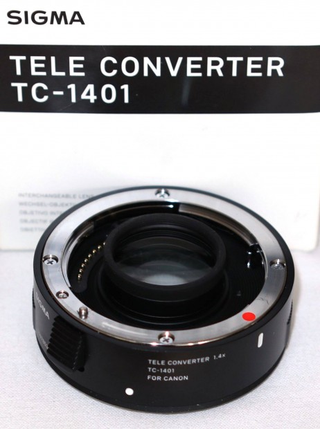 Canon Sigma TC-1401 Tele Converter 1.4x dobozban