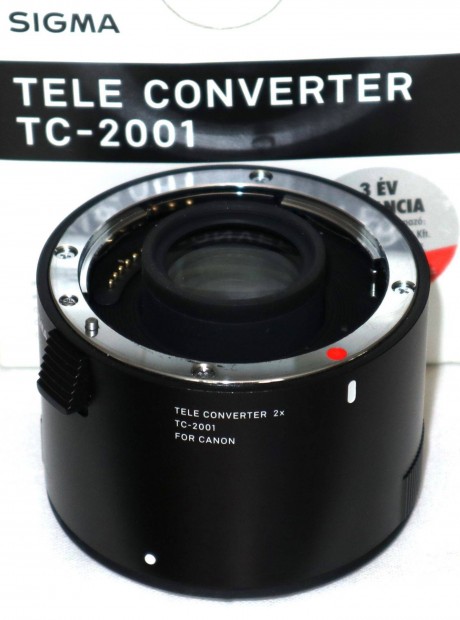 Canon Sigma TC-2001 Tele Converter 2x dobozban