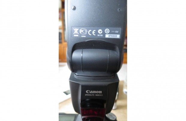 Canon Speedlite 580 EX II Vaku j llapotban