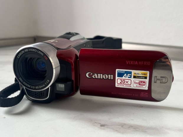 Canon Vixia HF R10 A kamera videokamera digitális HD