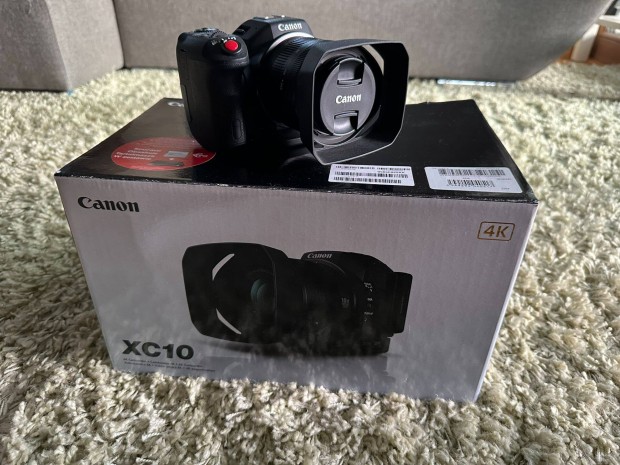 Canon XC10 video s foto kamera-alig hasznlt