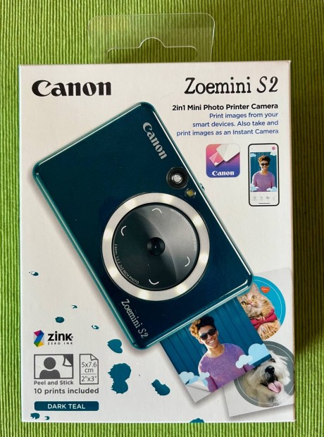 Canon Zoemini S2 instant kamera fnykpez