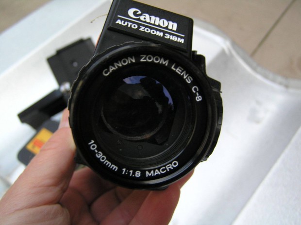 Canon auto zoom 318M kamera 8mm-es alkatrsz