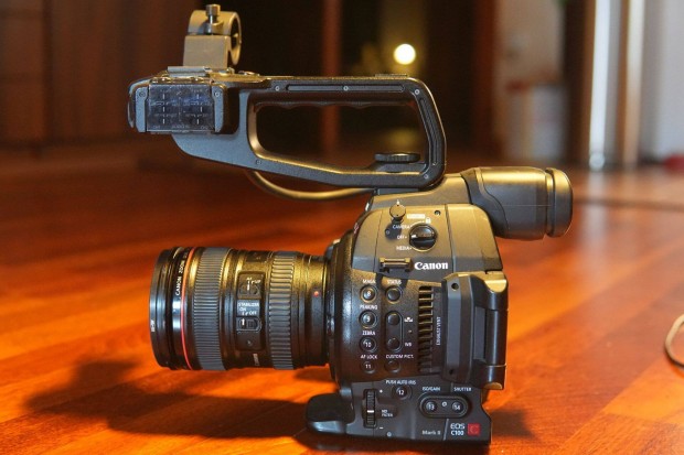 Canon c100 mark II ritkasg!