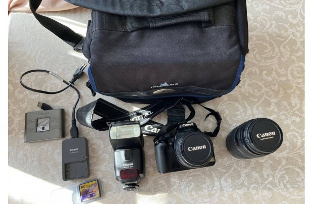 Canon digitális fényképezőgép + tartozékok
