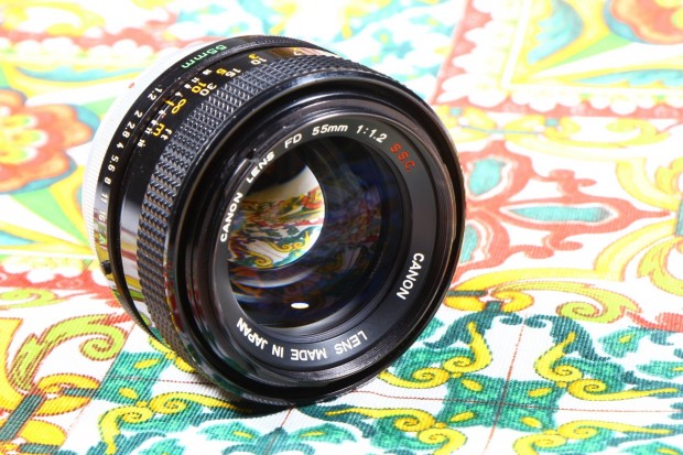 Canon fd 1.2 55mm ssc objektv 