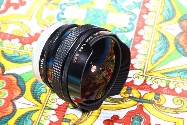 Canon fd 2.8 15 mm ssc Fisheye halszem objektv 