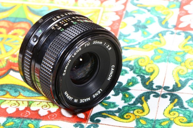 Canon fd 2.8 35mm objektív