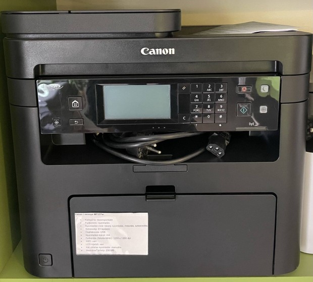 Canon i-Sensys MF237w nyomtat/lzernyomtat