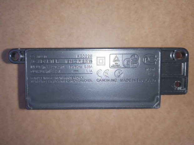 Canon nyomtat ac adapter - Canon 220V 24v 1.1A K30229 tp