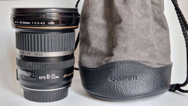 Canon ultrasonic EF-S 10-22mm nagyltszg objektv elad!