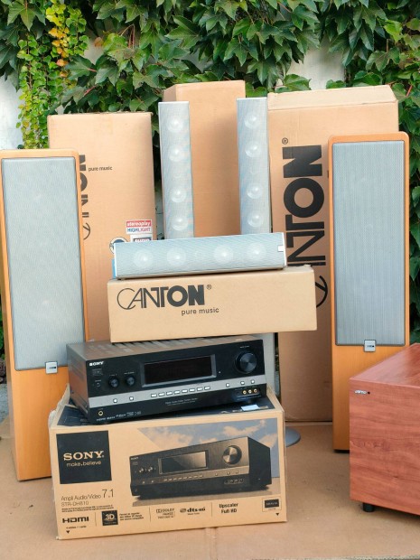 Canton, Jamo s Sony hzimozi, Hi-Fi rendszer