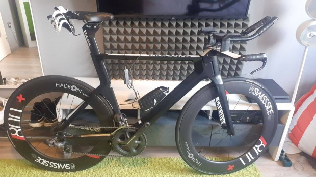 Canyon Speedmax CF Geometry M karbon triathlon kerékpár E váltó