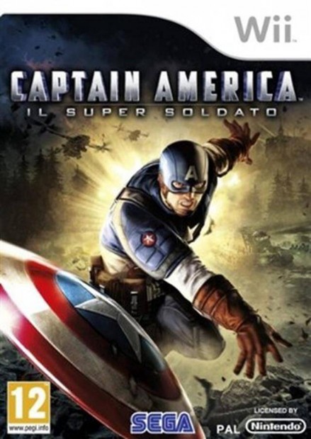 Captain America Super Soldier Wii jtk