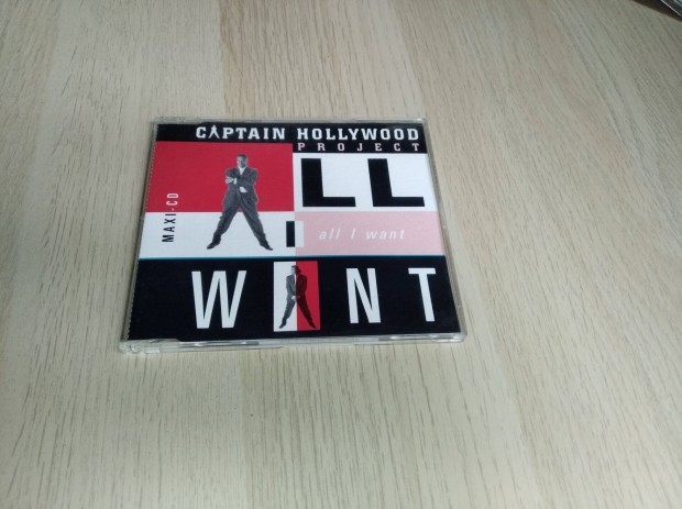 Captain Hollywood Project - All I Want / Maxi CD 1993