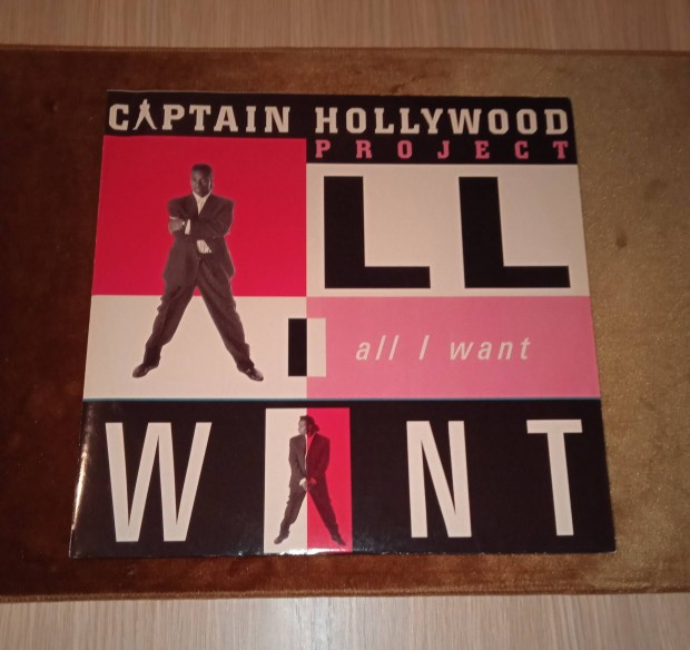 Captain Hollywood Project - All I Want  (Vinyl,1993)