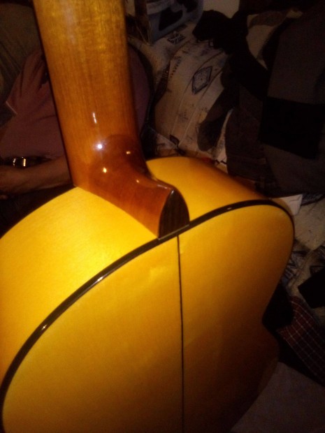 Caractére La Alvaro Modelo 56 Espana Upright Acoustique gitár