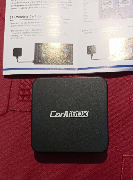 Carai Box 2in1, vezetk nlkli wireless Carplay/Android auto adapter