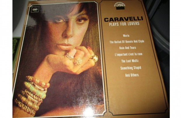 Caravelli plays for lovers bakelit hanglemez elad