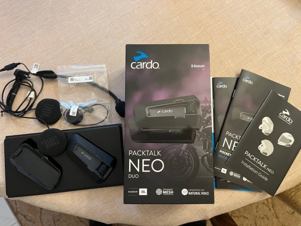Cardo pactalk neo motoros sisak kommunikáció