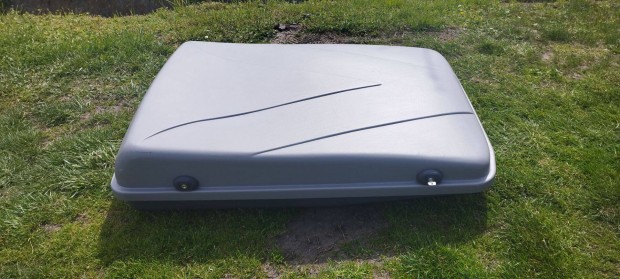 Cargo 11, 320 literes, oldalra nyíló tetőbox, kulcsával eladó