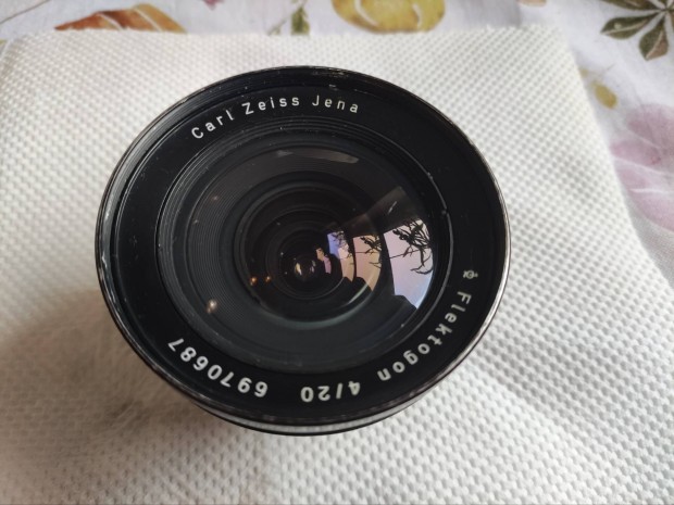 Carl Zeiss Jena Flektogon 4/20 Exakta bajonettes objektv 