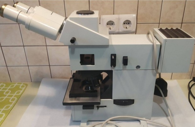 Carl Zeiss Jena Jenamed 2 fluoreszcens mikroszkp 5 objektvvel