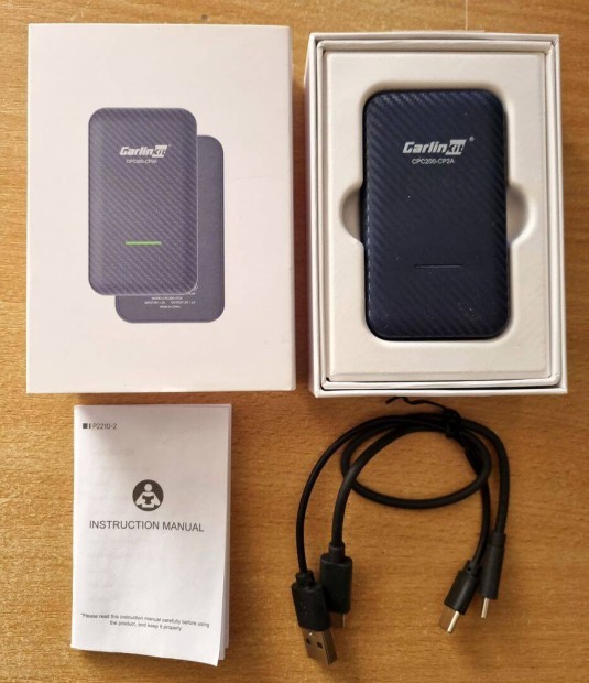 Carlinkit 4.0 vezeték nélküli autó adapter
