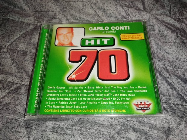 Carlo Conti presenta Hit 70 CD (Donna Summer,Barry White,Lipps Inc)