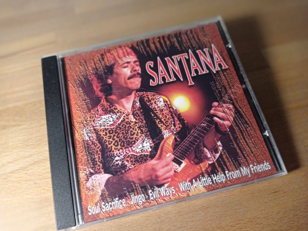 Carlos Santana (Solo Music, UK, 2001, CD)