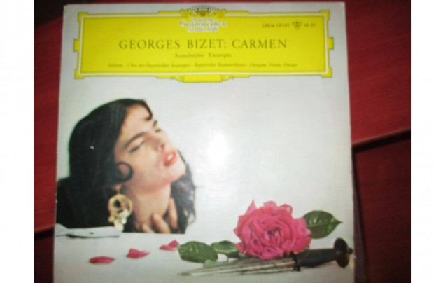 Carmen bakelit hanglemez elad