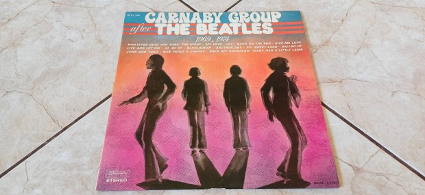 Carneby Group Beatles bakelit lemez