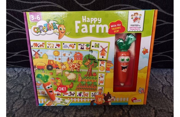 Carotina Vidékre utazik Happy farm oktató játék Új