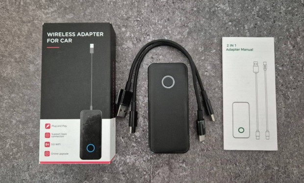 Carplay Android Auto vezeteék néküli adapter, Opel, Vw, Volvo, Skoda