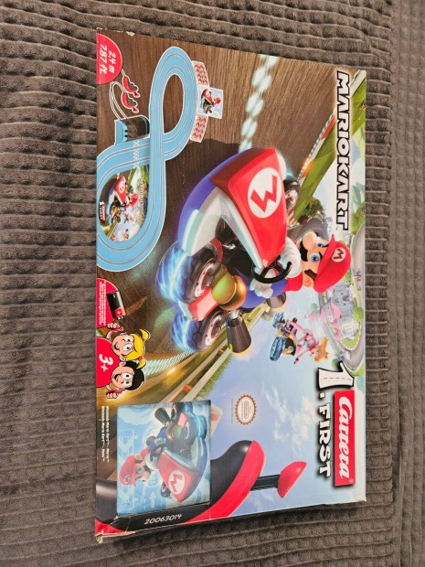 Carrera First Mario Nintendo versenyplya