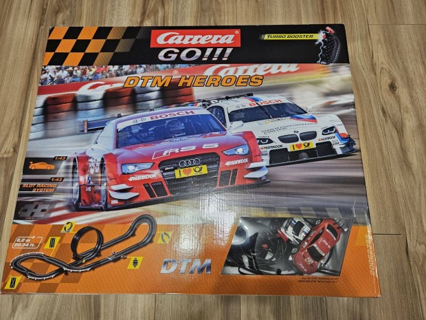 Carrera Go!!! speedway DTM Heroes elektromos versenyplya szett