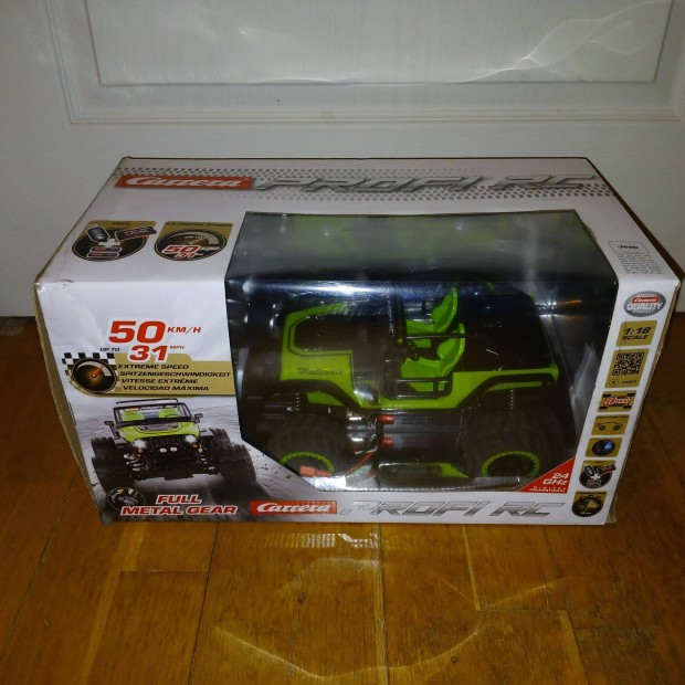 Carrera RC Jeep Trailcat Profi tvirnyts modell