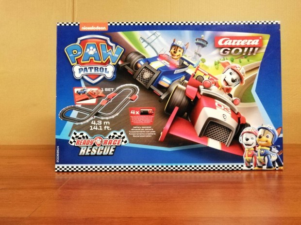 Carrera go paw patrol versenypálya
