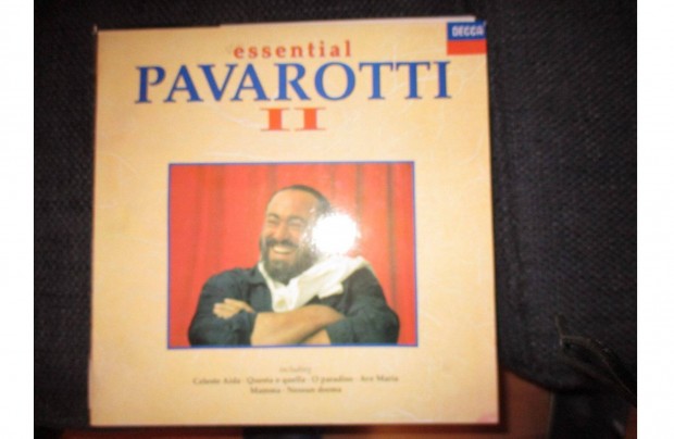 Carreras, Pavarotti LP hanglemezek eladk