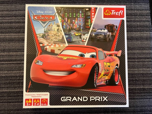 Cars Grand Prix trsasjtk Trefl 5+. Disney Pixar