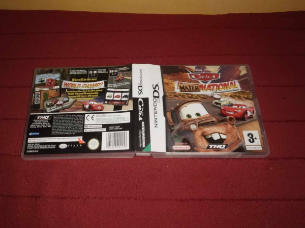 Cars Mater-National Championship PAL Nintendo DS (csak a doboz)