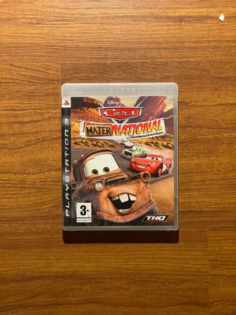 Cars Mater National Championship eredeti Playstation 3 jtk