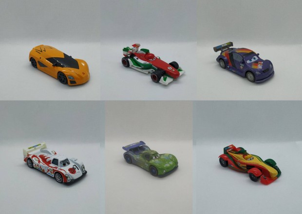 Cars Verdák Francesco Schnell Futamoto Carla Endy Fabrizio autók