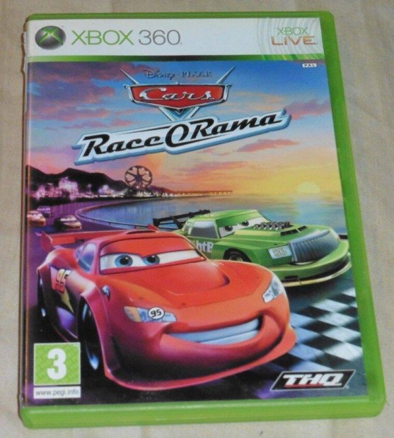 Cars - Race O Rama (Verds, auts, gyerek) Gyri Xbox 360 jtk