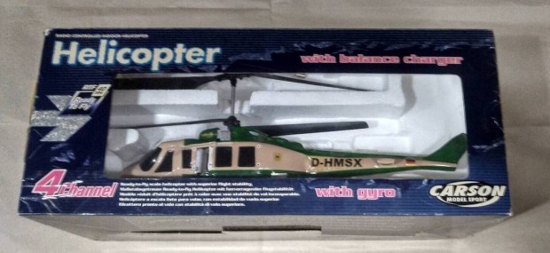 Carson 4 csatorns koaxilis helikopter 40MHz