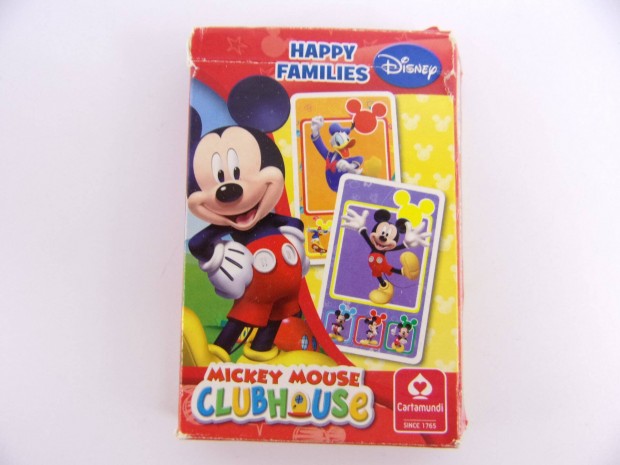 Cartamundi Mickey Mouse Clubhouse Happy Families krtyajtk