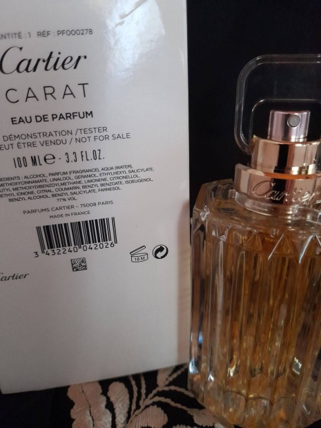 Cartier Carat 100 ml teszter