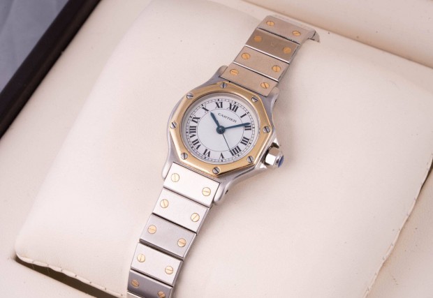 Cartier Santos Octagon 18K