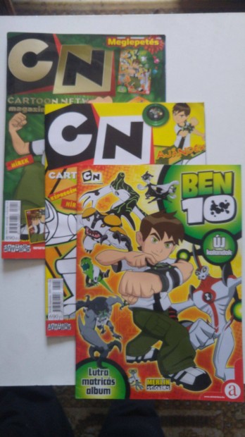 Cartoon Network magazin 2008/8, 2008/12, Ben 10 j kalandok - Lutra ma
